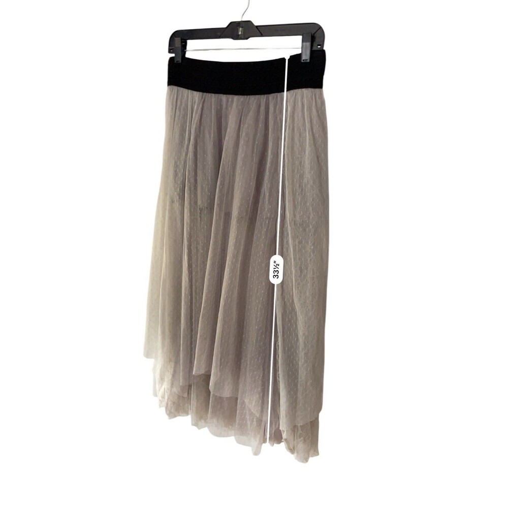 Free People Womens Sugar Plum Fairy Tutu Midi Skirt Size S Ivory Balletcore Boho - Picture 8 of 13